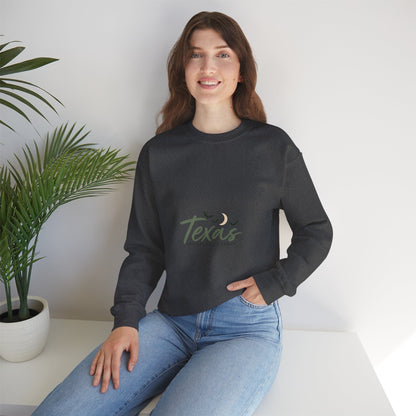 Texas Script  Sweatshirt