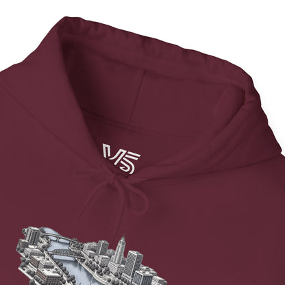 Columbus City Skyline Hoodie
