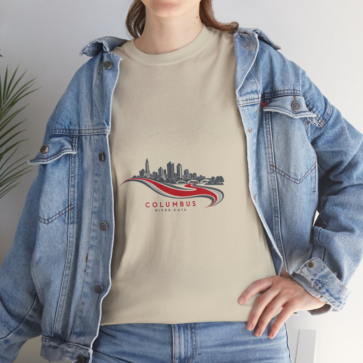 Ohio Skyline Aesthetic T-Shirt
