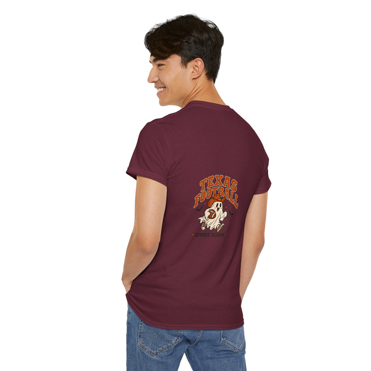 Longhorns Football Vintage College Tee