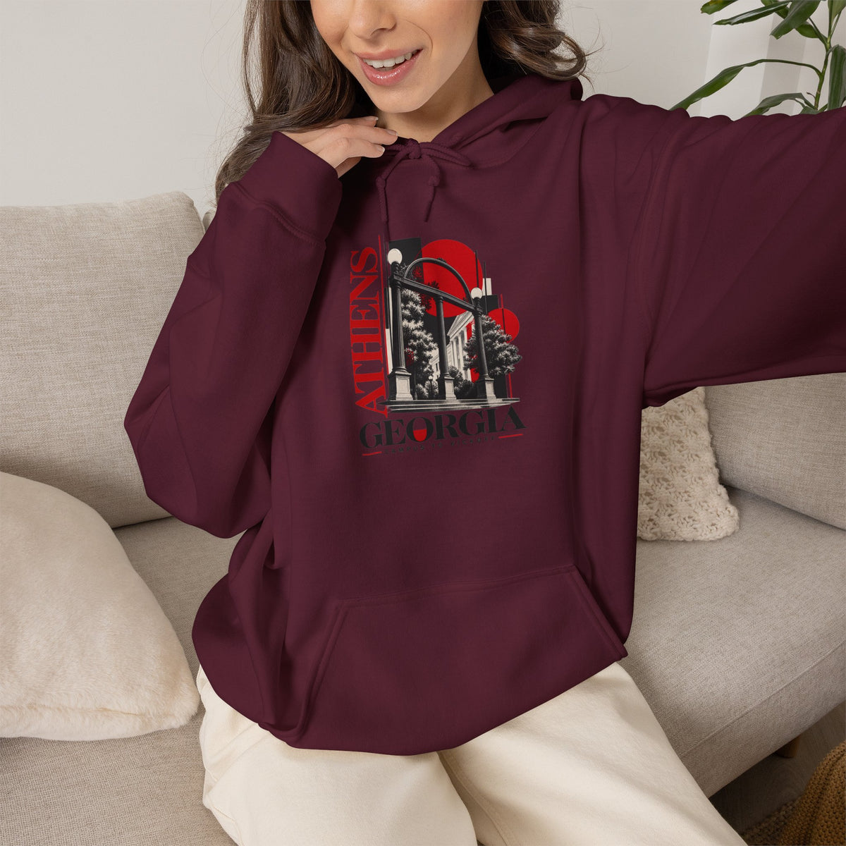 Georgia Bulldogs  Vintage Hoodie