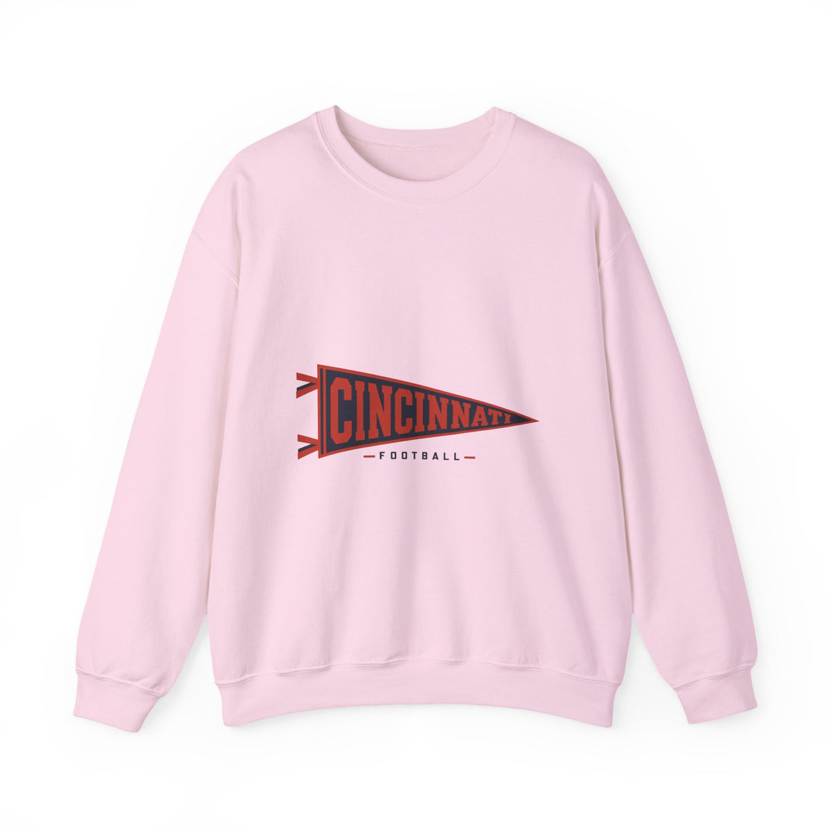 Cincinnati Football Vintage Pennant Crewneck Sweatshirt