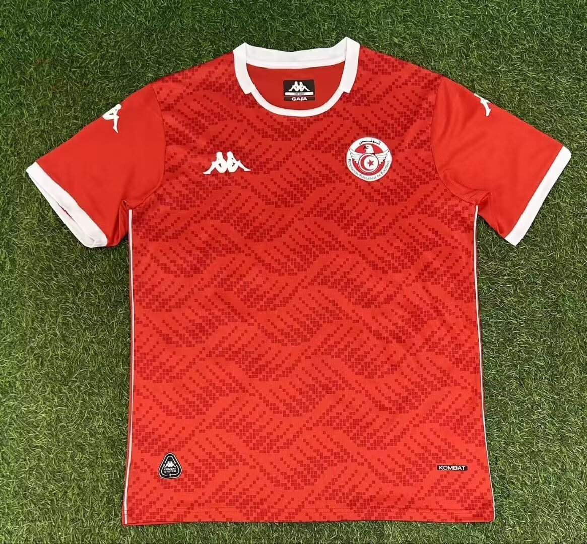 Tunisia Fan Tee Red - MEN | UNISEX