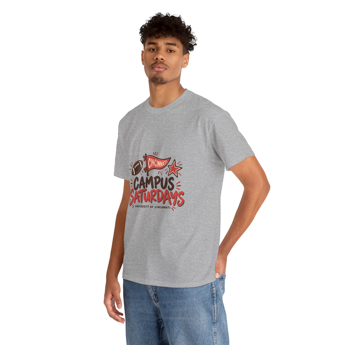 Cincinnati Campus Saturdays Football T-Shirt