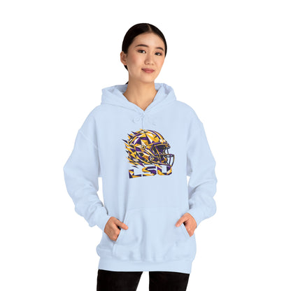 LSU Football Helmet Hoodie