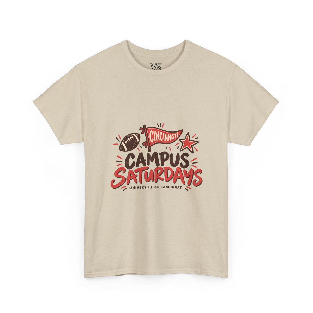 Cincinnati Campus Saturdays Football T-Shirt