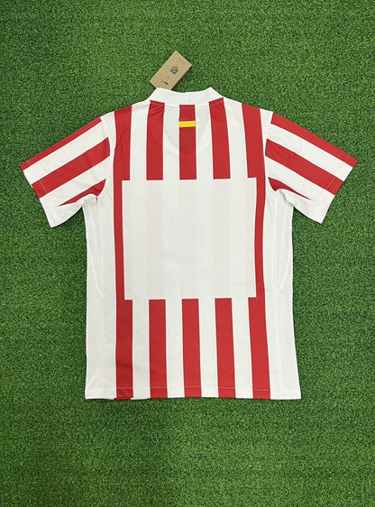 AM Red White Fan Tee - UNISEX