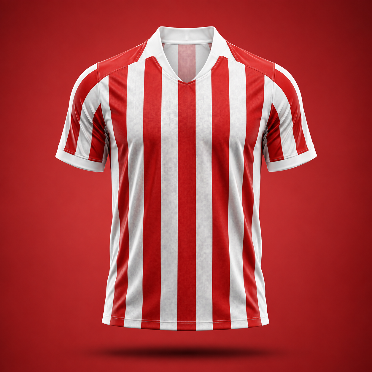AM Red White Fan Tee - UNISEX