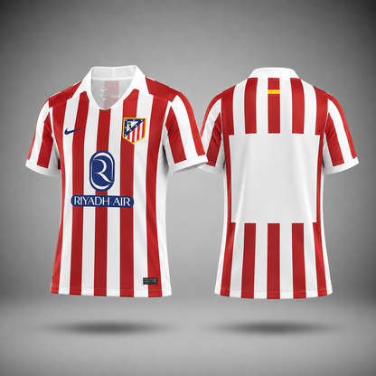 AM Red White Fan Tee - UNISEX