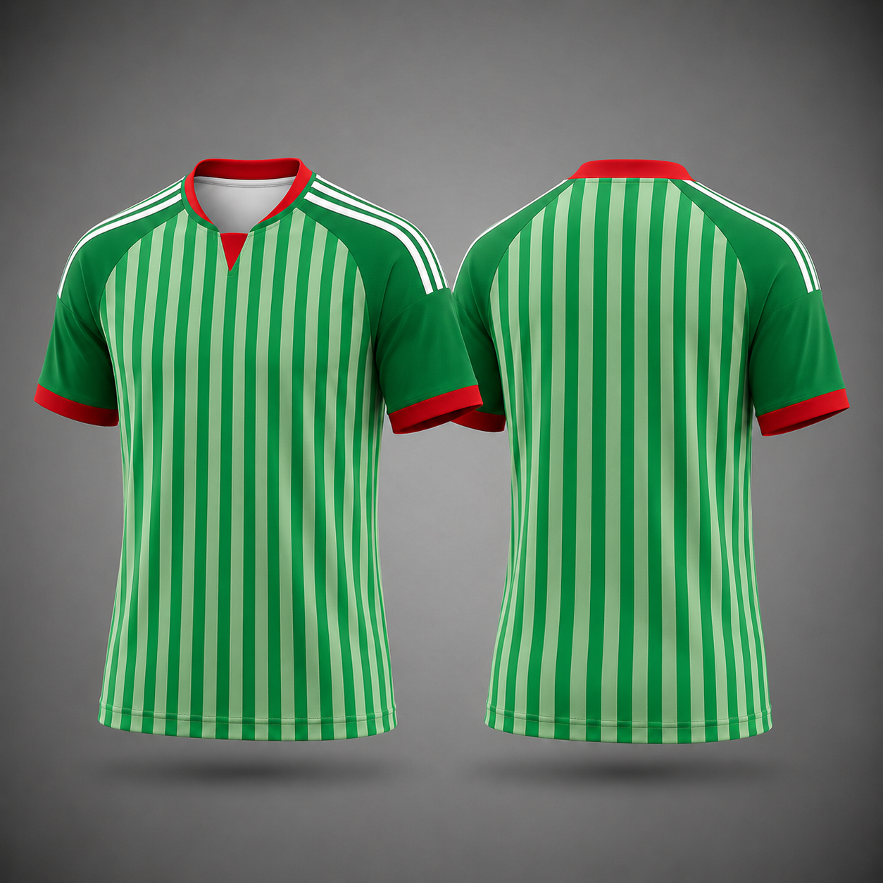 Algeria Fan Tee Green - MEN | UNISEX