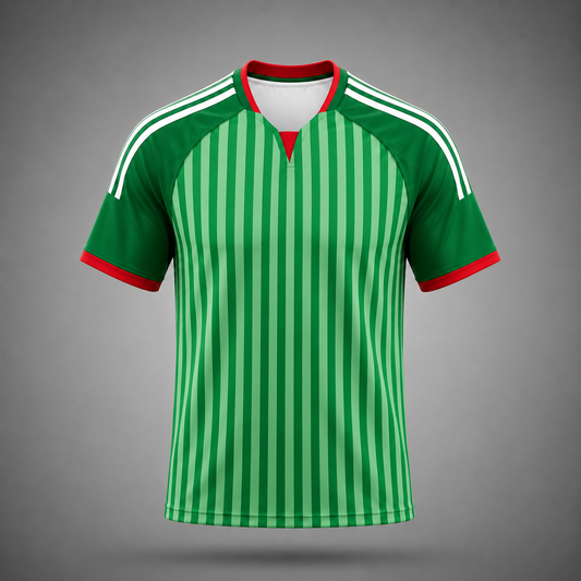 Algeria Fan Tee Green - MEN | UNISEX