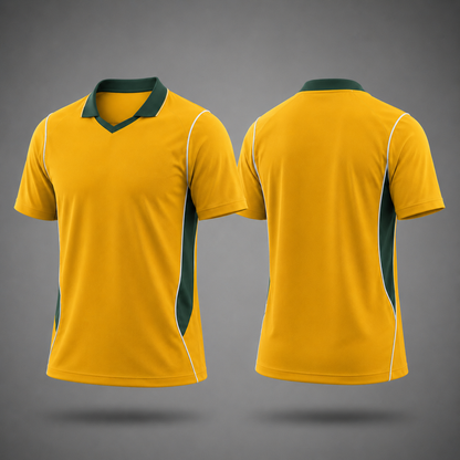 Australia Fan Tee Yellow - MEN | UNISEX