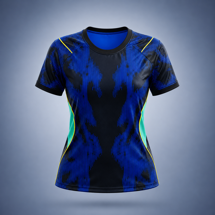 Fan Tee Blue - WOMEN