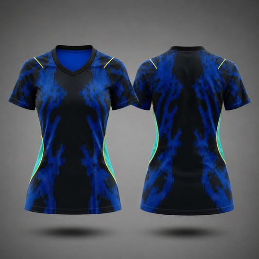 Fan Tee Blue - WOMEN