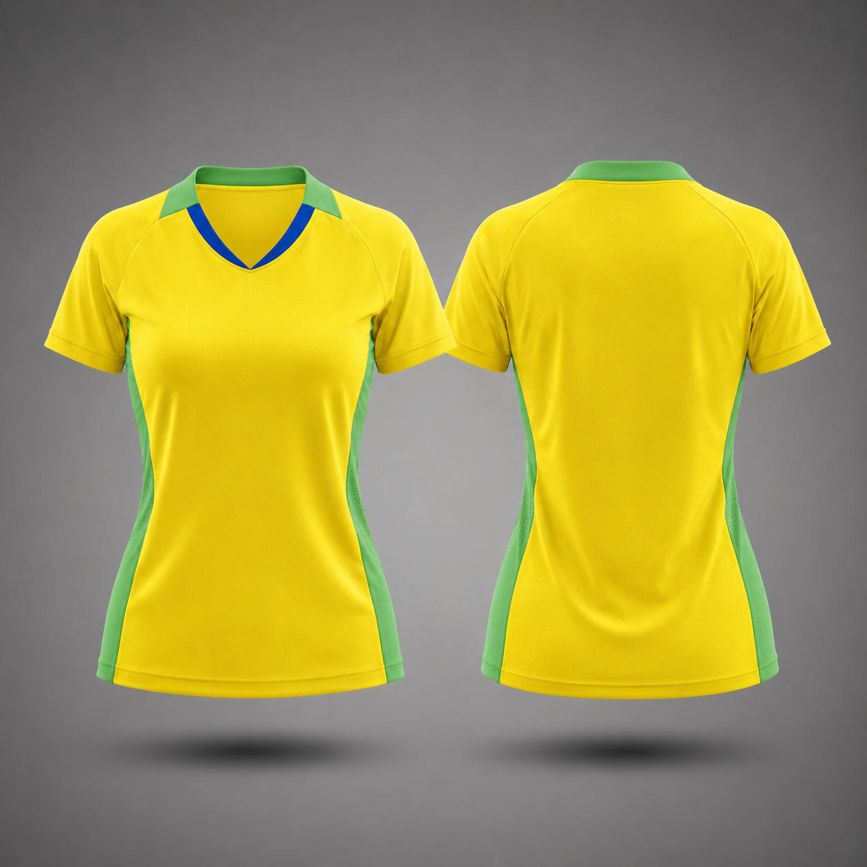 Fan Tee Yellow - WOMEN