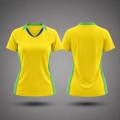 Fan Tee Yellow - WOMEN