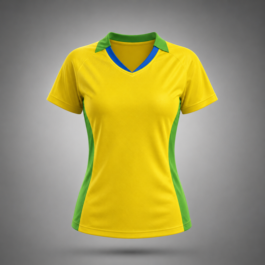 Fan Tee Yellow - WOMEN