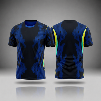 Brazil Fan Tee Blue - MEN | UNISEX