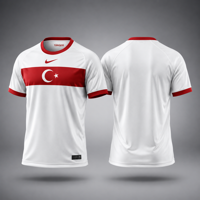 Turkey Fan Tee White - MEN | UNISEX