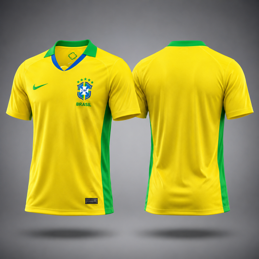 Brazil Fan Tee Yellow - MEN | UNISEX
