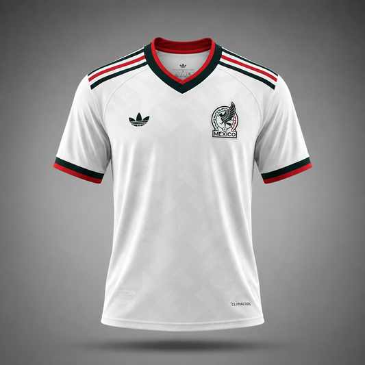 Mexico Fan Tee White - MEN | UNISEX