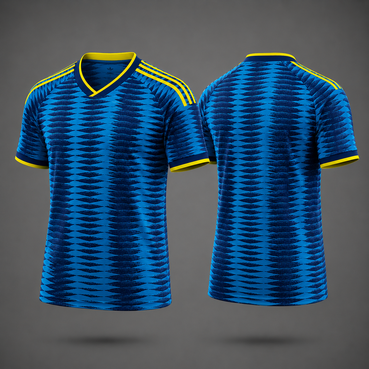 Colombia Fan Tee Blue - MEN | UNISEX