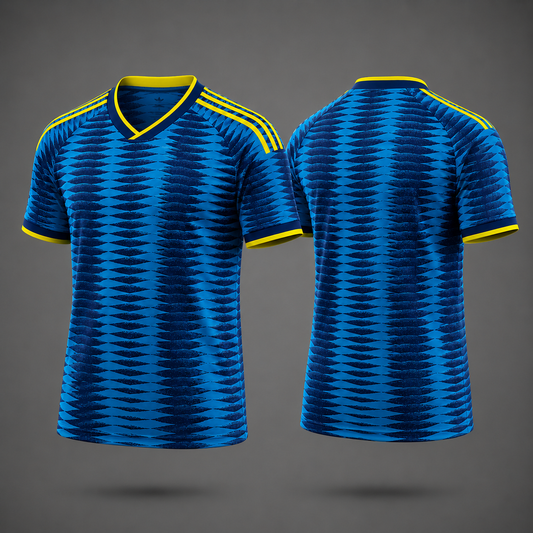Colombia Fan Tee Blue - MEN | UNISEX