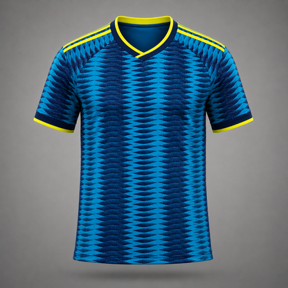 Colombia Fan Tee Blue - MEN | UNISEX