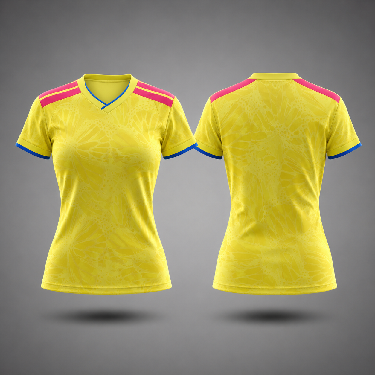 Fan Tee Yellow - WOMEN