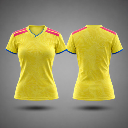 Fan Tee Yellow - WOMEN