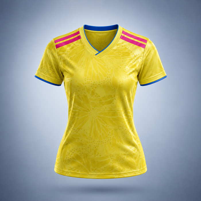 Fan Tee Yellow - WOMEN