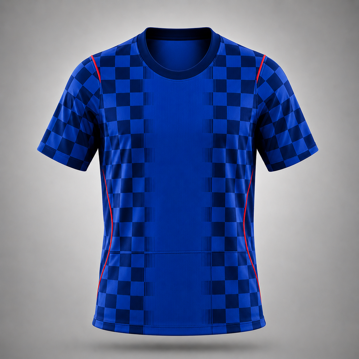 Croatia Fan Tee Blue - MEN | UNISEX