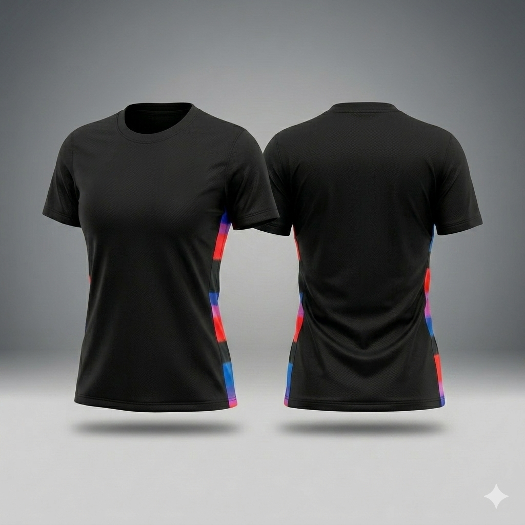 Fan Tee Black - WOMEN