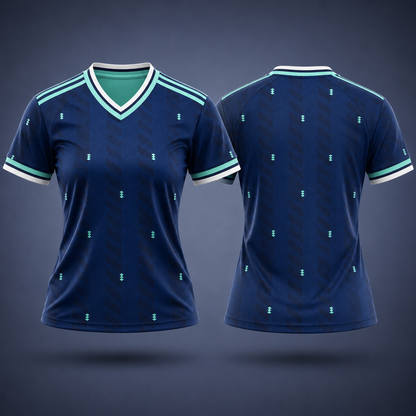 Fan Tee Blue - WOMEN