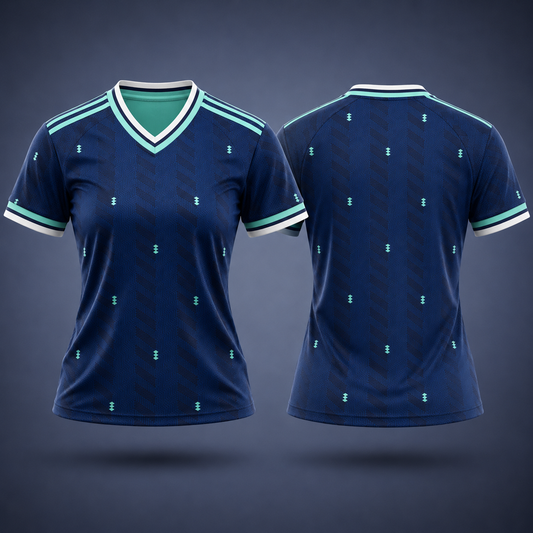 Fan Tee Blue - WOMEN