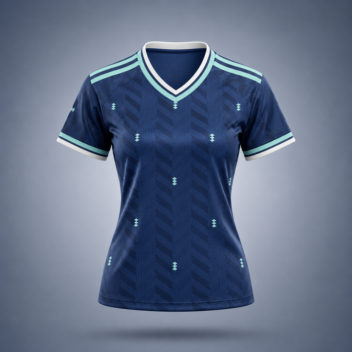 Fan Tee Blue - WOMEN