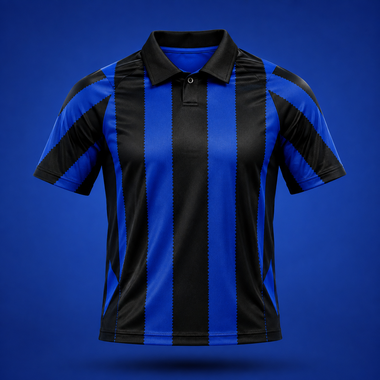 INT Black Blue Fan Tee - UNISEX