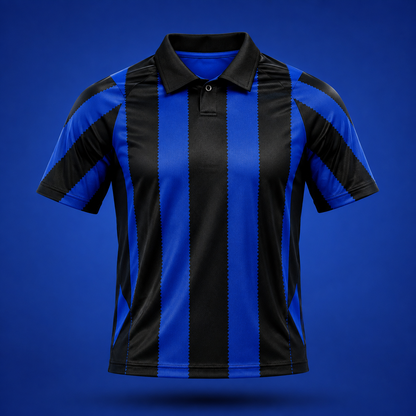 INT Black Blue Fan Tee - UNISEX