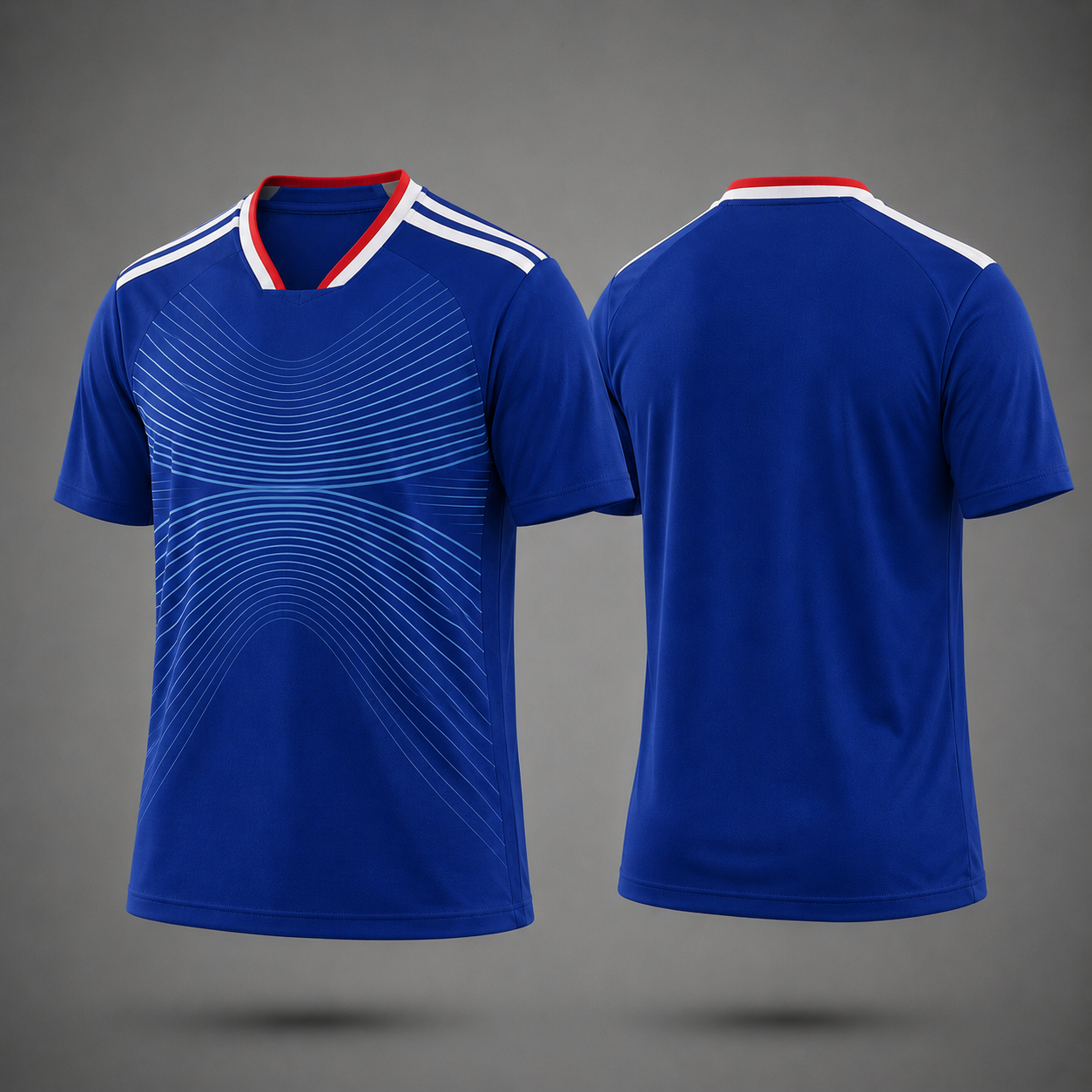 Japan Fan Tee Blue - MEN | UNISEX