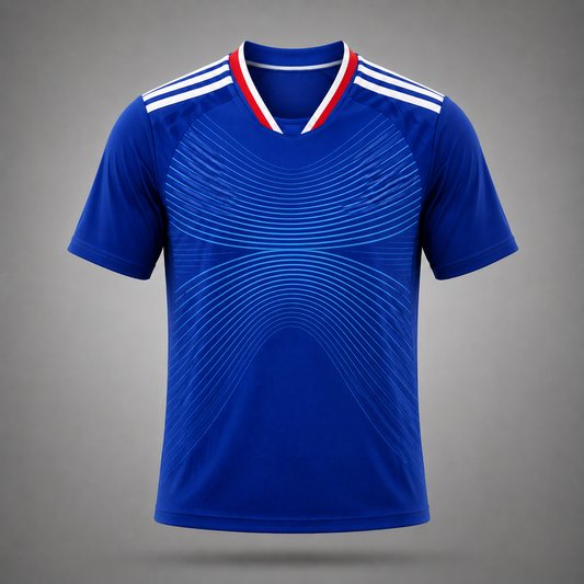 Japan Fan Tee Blue - MEN | UNISEX