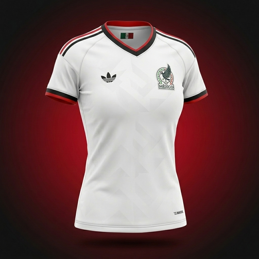Mexico Fan Tee White - WOMEN