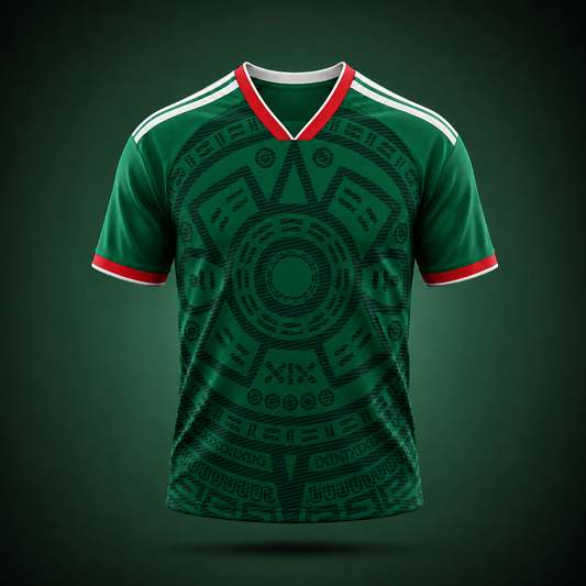 Mexico Fan Tee Green - MEN | UNISEX