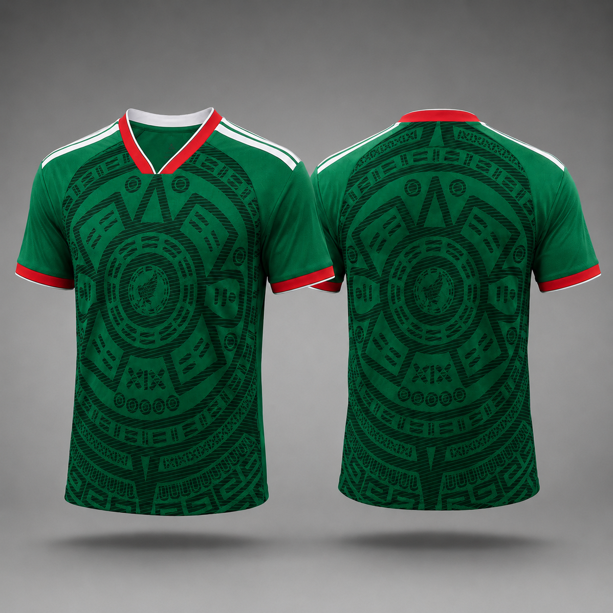Mexico Fan Tee Green - MEN | UNISEX