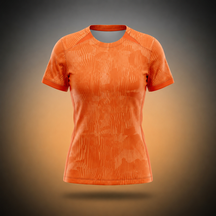 Fan Tee Orange - WOMEN