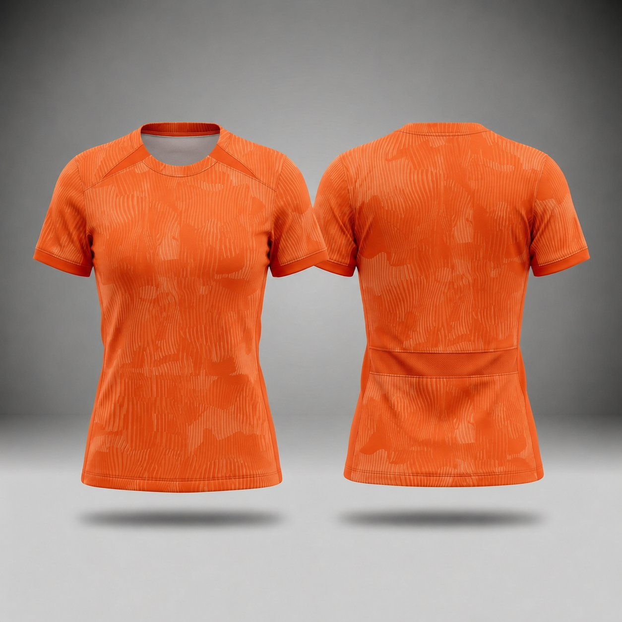 Fan Tee Orange - WOMEN