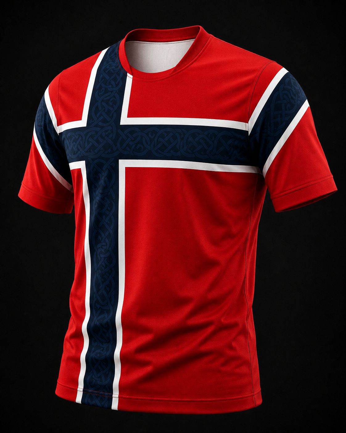 Norway Fan Tee Red - MEN | UNISEX