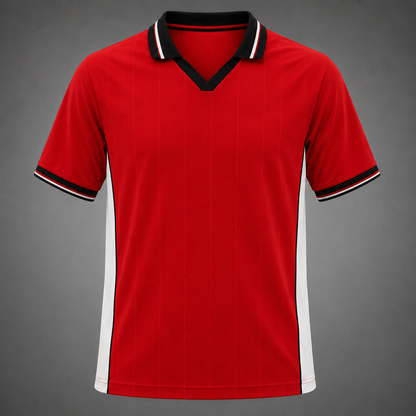 Panama Fan Tee Red - MEN | UNISEX