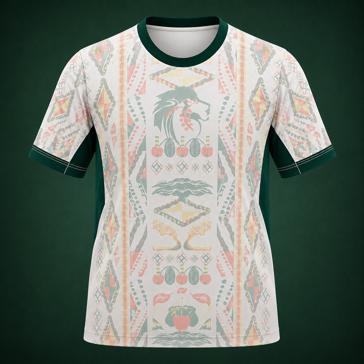 Senegal Fan Tee White - MEN | UNISEX