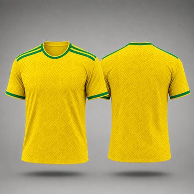 South Africa Fan Tee Yellow - MEN | UNISEX