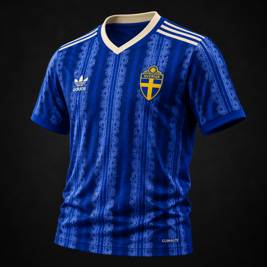 Sweden Fan Tee Blue - MEN | UNISEX